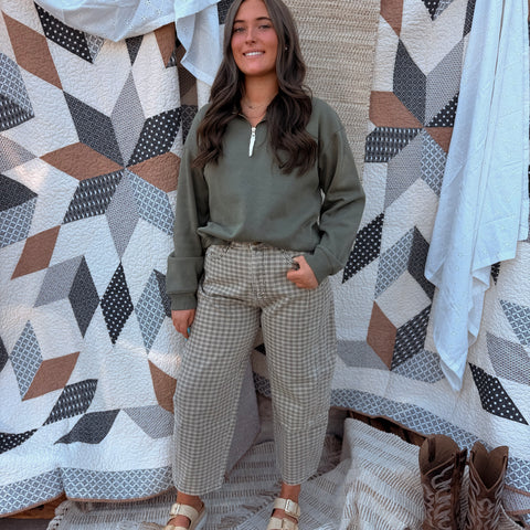 Preppy Barrel Pants