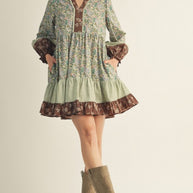 Earthbound Mini Dress
