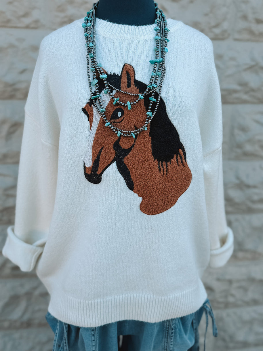 Pony Sweater