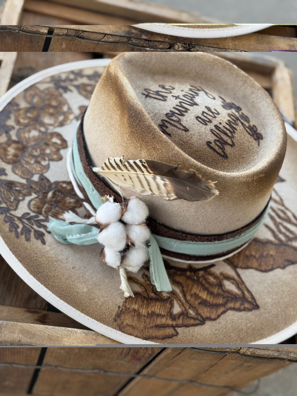 Mountains are Calling Hat
