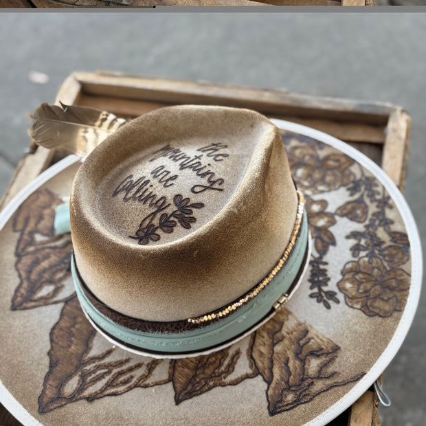 Mountains are Calling Hat