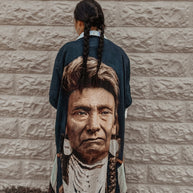 Linen Blue Chief Duster