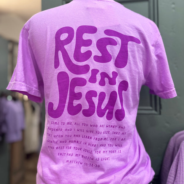 Rest in Jesus Tee