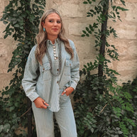 Emory Stripe Schacket