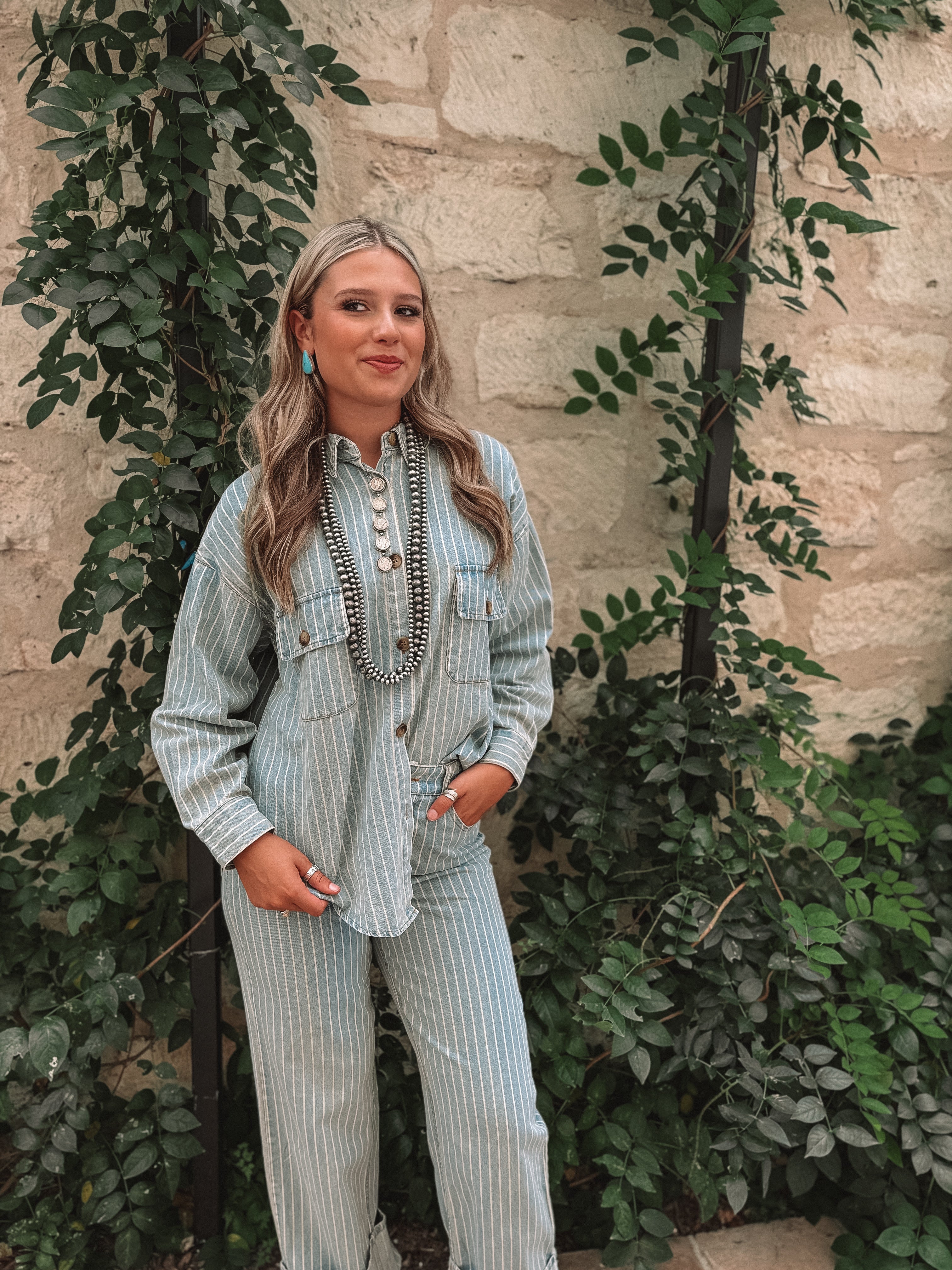 Emory Stripe Schacket