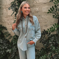 Emory Stripe Schacket