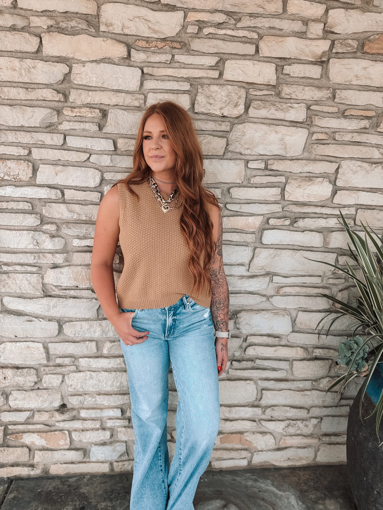 Kira Tieback Sweater Vest