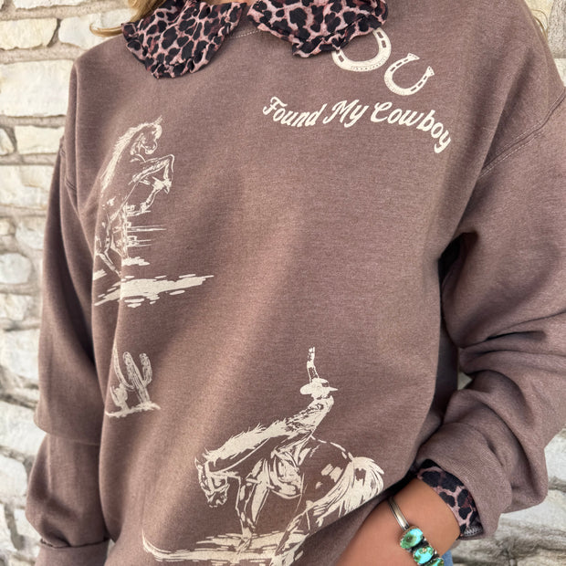 Found My Cowboy Sweatshirt