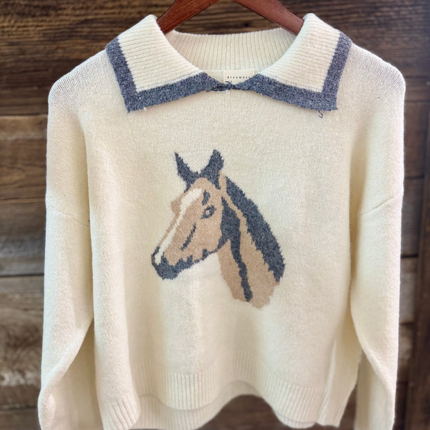 The Filly Heart Sweater