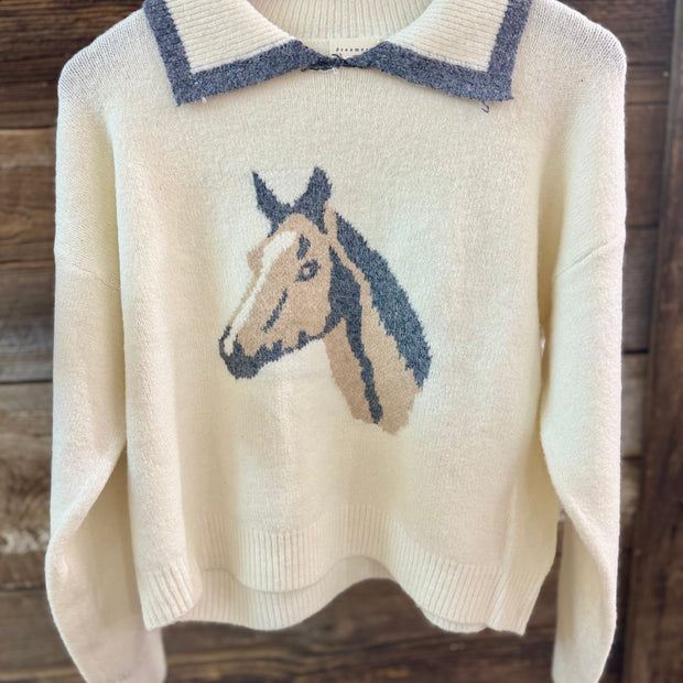 The Filly Heart Sweater