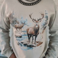 Retro Wilderness Deer