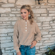 Rogers Button Sweater