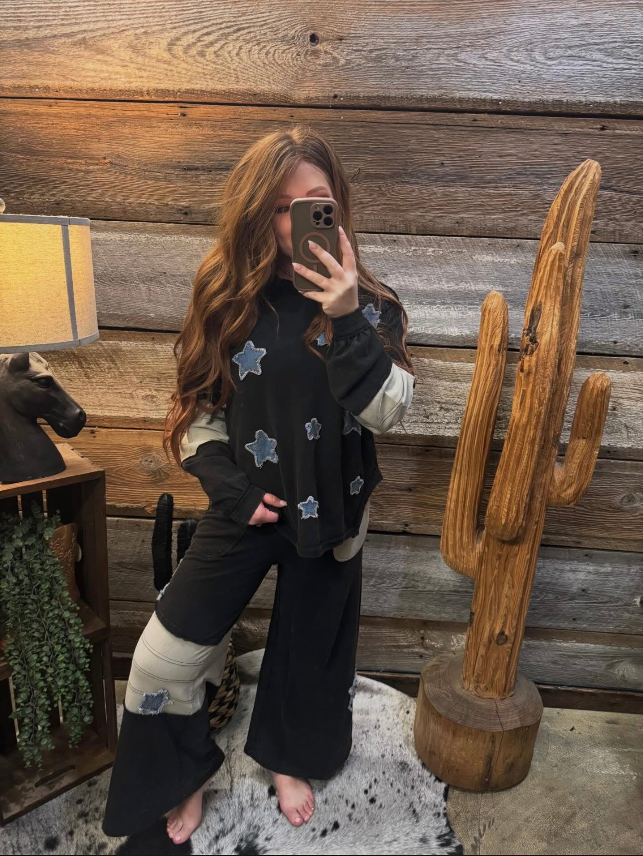 Lazy Starry Night Top