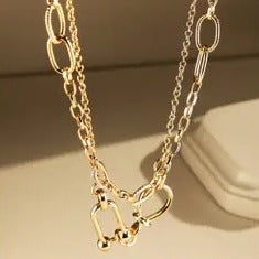 Double Layer Oval Chain