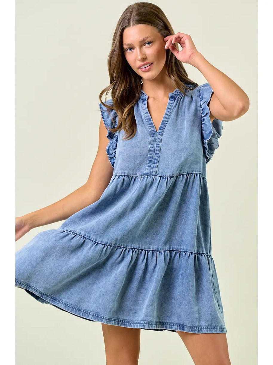 Dallas Denim Dress