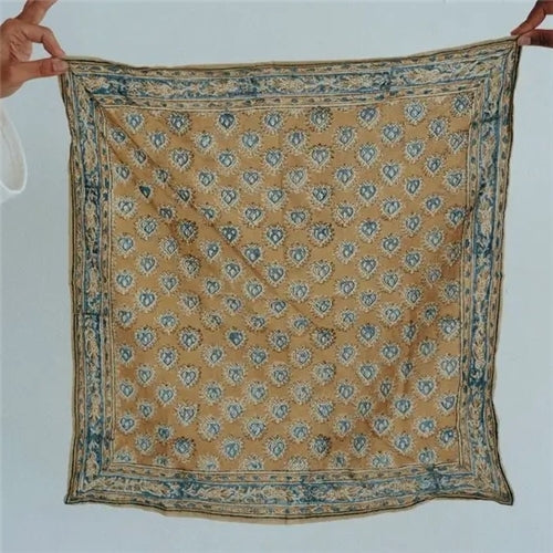 Marigold Tile Bloom Bandana