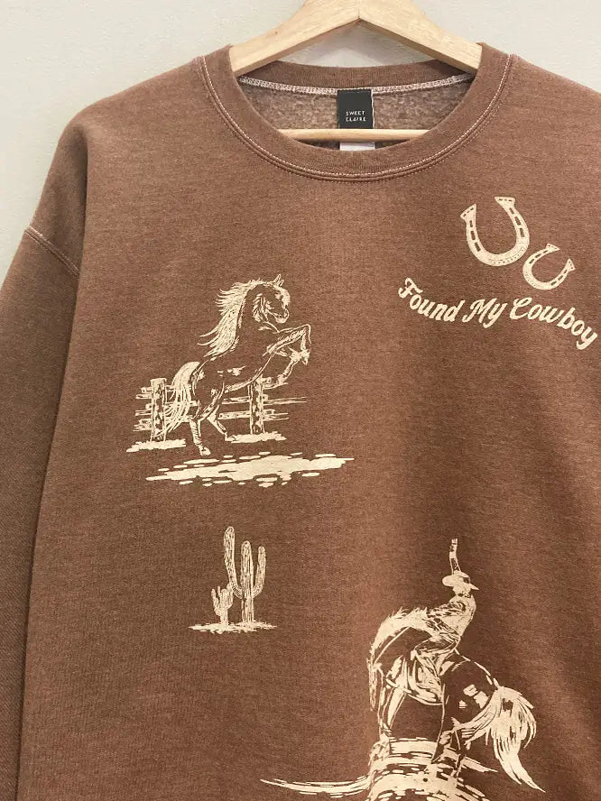 Found My Cowboy Sweatshirt