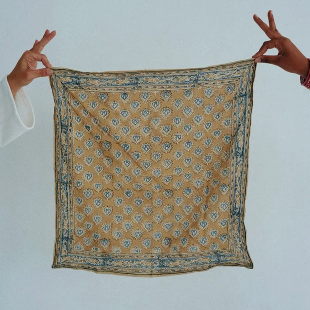 Marigold Tile Bloom Bandana