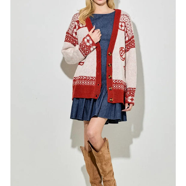 Cowgirl Printed Sweater