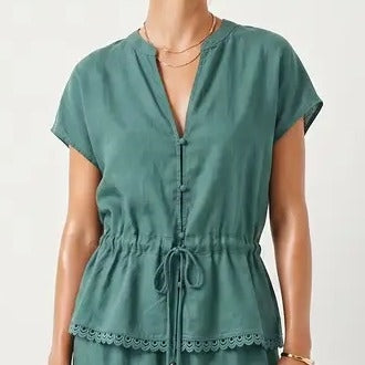 Lucrezia Linen Blouse
