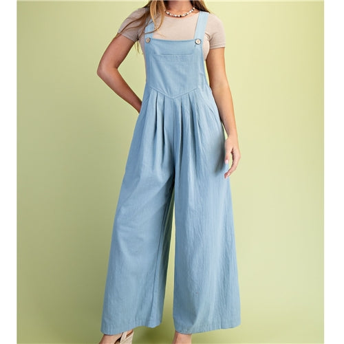 Pintuck Overall