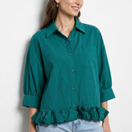 Nora Ruffle Shirt