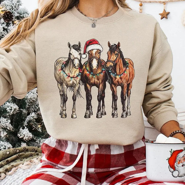 Jingle Horses Sweatshirt