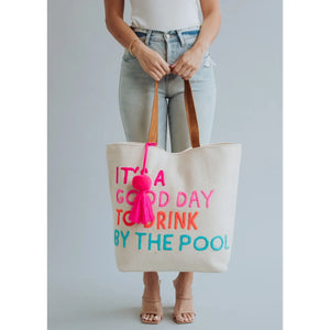Drink by the Pool Tote