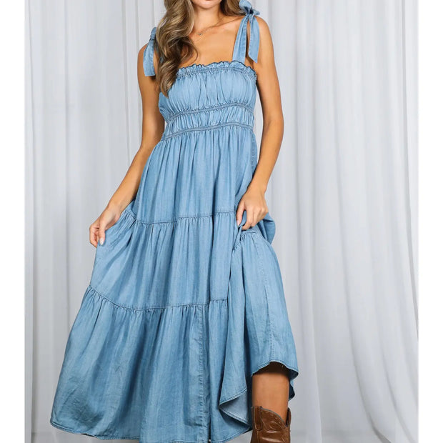 Chacha Denim Dress