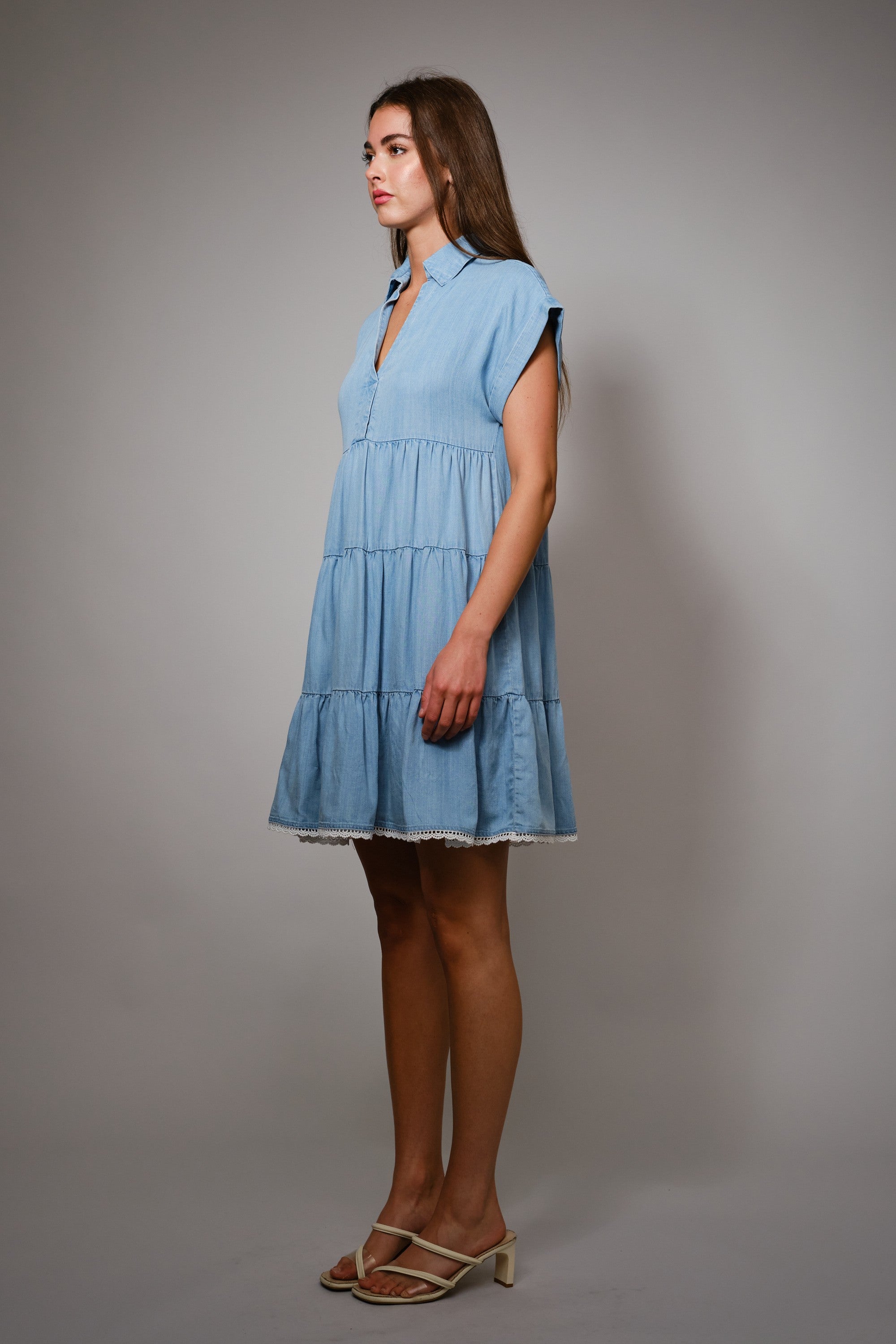 The Homerun Denim Dress