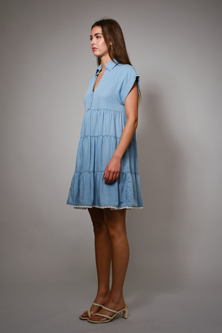 The Homerun Denim Dress