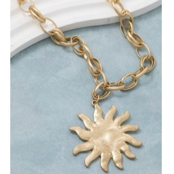 Tangled Sunset Necklace