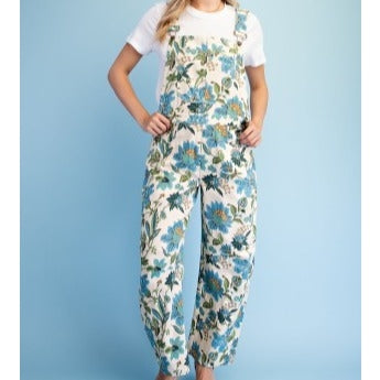 Floriography Overalls