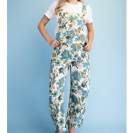 Floriography Overalls