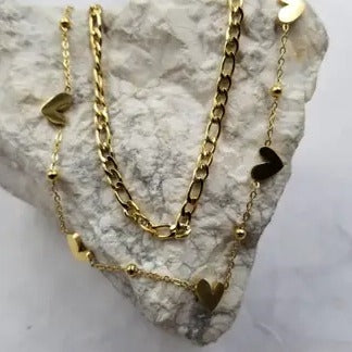 Layers of the Heart Necklace