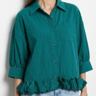 Nora Ruffle Shirt