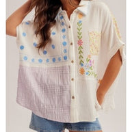 Wildflower Boho Shirt