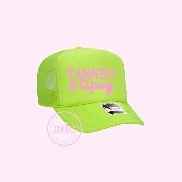 Tanned and Tipsy Trucker Cap
