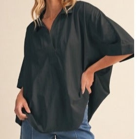Pammy Poplin Top