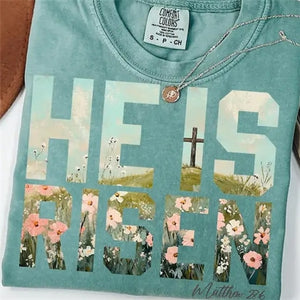 He Is Risen Tee