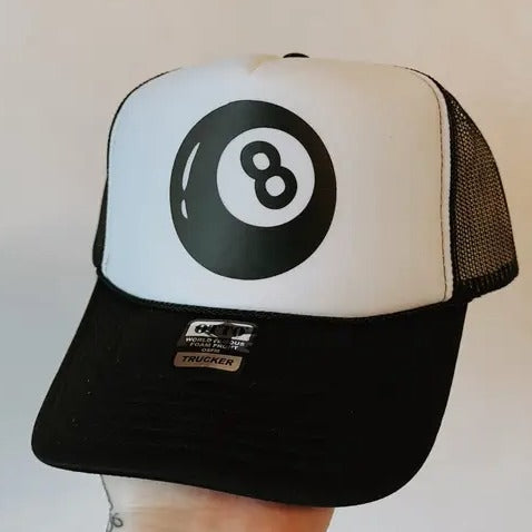 Eight Ball Trucker Cap