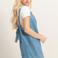 The Dolly Denim Romper