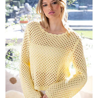 Sunny Shine Crochet Sweater