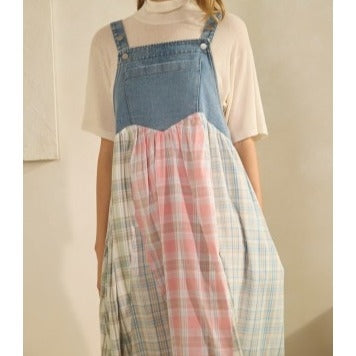 Pinafore Overall Dress