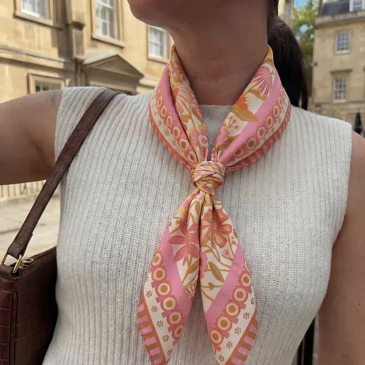 Floral Neck Scarf
