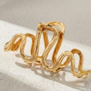 Winding Snake Claw Clip