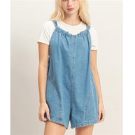 The Dolly Denim Romper