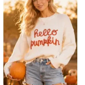 Hello Pumpkin Sweater
