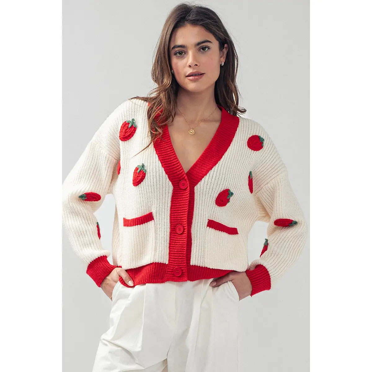 Strawberry Sweater