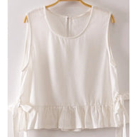 Pearlie Ruffled Top